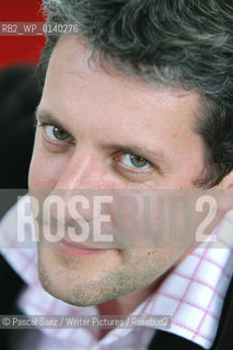  Writer Dominic Bradbury at the Edinburgh International Book Festival...Copyright©Pascal Saez/Writer Pictures/Rosebud2