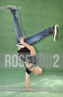 Jason Bradbury, British television presenter and childrens author, at the Edinburgh International Book Festival, 14/08/2010..©.Colin Hattersley/Writer Pictures/Rosebud2