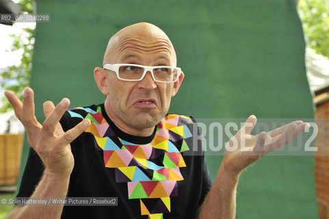 Jason Bradbury, British television presenter and childrens author, at the Edinburgh International Book Festival, 14/08/2010..©.Colin Hattersley/Writer Pictures/Rosebud2