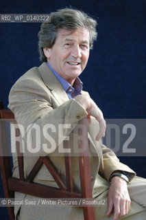 British broadcaster and writer Melvyn Bragg at the Edinburgh International Book Festival...Copyright©Pascal Saez/Writer Pictures/Rosebud2