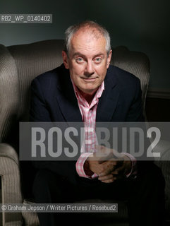 Giles Brandreth in room 118 at the Cadogan Hotel, Knightsbridge, London - the room that Oscar Wilde was arrested in.  Giles is writing a series of books involving Oscar Wilde as the lead character...copyright©Graham Jepson/Writer Pictures/Rosebud2