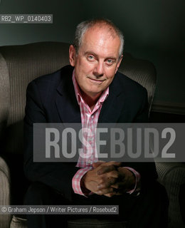 Giles Brandreth in room 118 at the Cadogan Hotel, Knightsbridge, London - the room that Oscar Wilde was arrested in.  Giles is writing a series of books involving Oscar Wilde as the lead character...copyright©Graham Jepson/Writer Pictures/Rosebud2