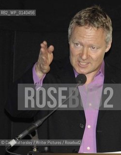 Comedian and writer Rory Bremner compering the Scottish Arts Council Book Awards 2008 at the Borders Book Festival, Melrose..copyright©Colin Hattersley/Writer Pictures/Rosebud2
