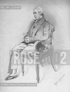 Sir David Brewster (1781-1868).wrote Life of Newton..Copyright©NNG/Writer Pictures/Rosebud2