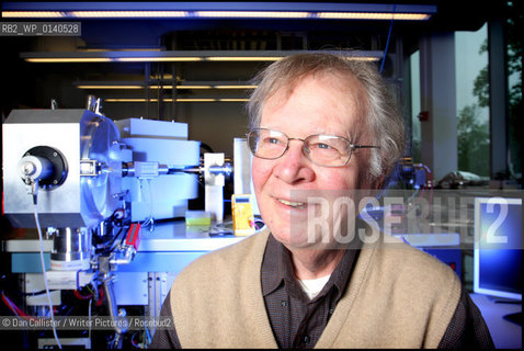 Dr. Wallace S. Broecker May 20, 2008 is perhaps the worlds foremost interpreter of the Earths operation as a biological, chemical, and physical system. .He is photographed here in his office at the Lamont Doherty Earth Observatory in Palisades, New York, USA..Copyright©Dan Callister/Writer Pictures/Rosebud2