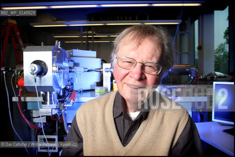 Dr. Wallace S. Broecker May 20, 2008 is perhaps the worlds foremost interpreter of the Earths operation as a biological, chemical, and physical system. .He is photographed here in his office at the Lamont Doherty Earth Observatory in Palisades, New York, USA..Copyright©Dan Callister/Writer Pictures/Rosebud2