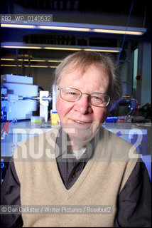 Dr. Wallace S. Broecker May 20, 2008 is perhaps the worlds foremost interpreter of the Earths operation as a biological, chemical, and physical system. .He is photographed here in his office at the Lamont Doherty Earth Observatory in Palisades, New York, USA..Copyright©Dan Callister/Writer Pictures/Rosebud2