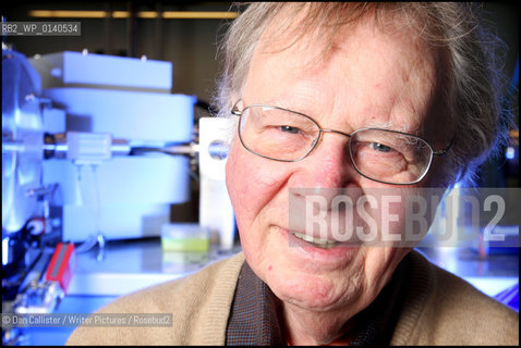 Dr. Wallace S. Broecker May 20, 2008 is perhaps the worlds foremost interpreter of the Earths operation as a biological, chemical, and physical system. .He is photographed here in his office at the Lamont Doherty Earth Observatory in Palisades, New York, USA..Copyright©Dan Callister/Writer Pictures/Rosebud2