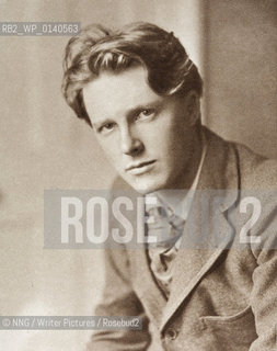 Rupert Brooke (1887-1915).English Poet.pictured circa 1913..Copyright©NNG/Writer Pictures/Rosebud2