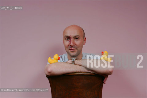 Chris Brookmyre  - Crime fiction writter pictured at his home in Bothwell on the day of the launch of his latest novel Attack of the Unsinkable Ducks...Copyright©Ian MacNicol/Writer Pictures/Rosebud2