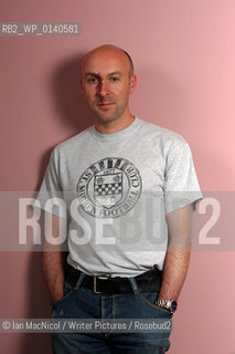Chris Brookmyre  - Crime fiction writter pictured at his home in Bothwell on the day of the launch of his latest novel Attack of the Unsinkable Ducks...Copyright©Ian MacNicol/Writer Pictures/Rosebud2