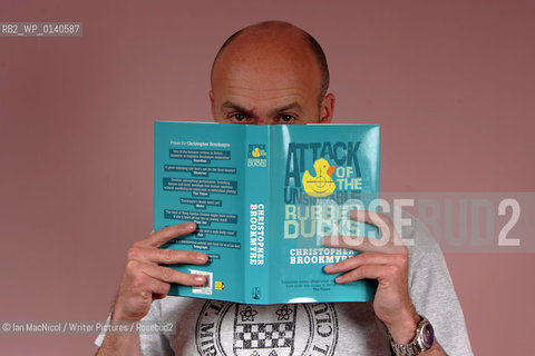 Chris Brookmyre  - Crime fiction writter pictured at his home in Bothwell on the day of the launch of his latest novel Attack of the Unsinkable Ducks...Copyright©Ian MacNicol/Writer Pictures/Rosebud2