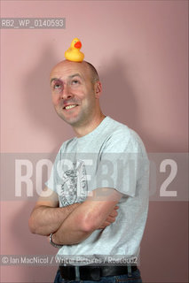 Chris Brookmyre  - Crime fiction writter pictured at his home in Bothwell on the day of the launch of his latest novel Attack of the Unsinkable Ducks...Copyright©Ian MacNicol/Writer Pictures/Rosebud2