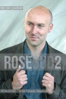Scottish crime writer Christopher Brookmyre at the Edinburgh International Book Festival 2005..Copyright©Pascal Saez/Writer Pictures/Rosebud2