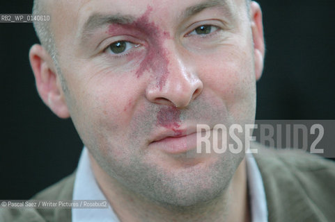 British crime writer Christopher Brookmyre at the Edinburgh International Book Festival...Copyright©Pascal Saez/Writer Pictures/Rosebud2