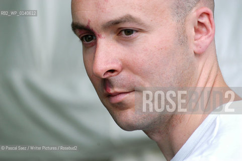 Scottish crime writer Christopher Brookmyre at the Edinburgh International Book Festival 2003..Copyright©Pascal Saez/Writer Pictures/Rosebud2