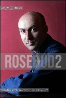 Christopher Brookmyre, Scottish Author and Crime Writer pictured at home in Bothwell..Copyright©Ian MacNicol/Writer Pictures/Rosebud2