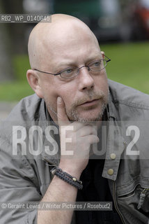 Christopher Brookmyre, Scottish Author and Crime Writer..Copyright©Geraint Lewis/Writer Pictures/Rosebud2