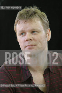 Scottish writer Nick Brooks, author of My Name is Denise Forrester at the Edinburgh International Book Festival 2005..Copyright©Pascal Saez/Writer Pictures/Rosebud2