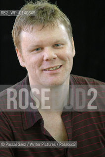 Scottish writer Nick Brooks, author of My Name is Denise Forrester at the Edinburgh International Book Festival 2005..Copyright©Pascal Saez/Writer Pictures/Rosebud2