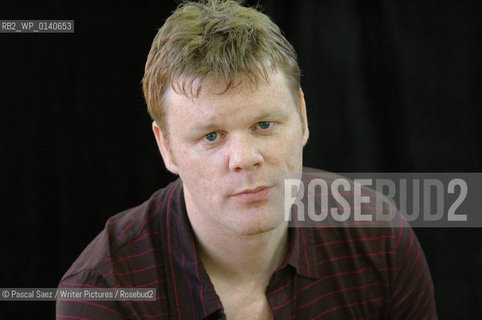 Scottish writer Nick Brooks, author of My Name is Denise Forrester at the Edinburgh International Book Festival 2005..Copyright©Pascal Saez/Writer Pictures/Rosebud2