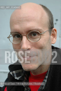 Canadian writer and illustrator Chester Brown, author of graphic novels Louis Riel, and  The Playboy and winner of 3 Harvey Awards and a Will Eisner Comic Industry Award, at the Vancouver International Writers and Readers Festival...Copyright©Pascal Saez/Writer Pictures/Rosebud2
