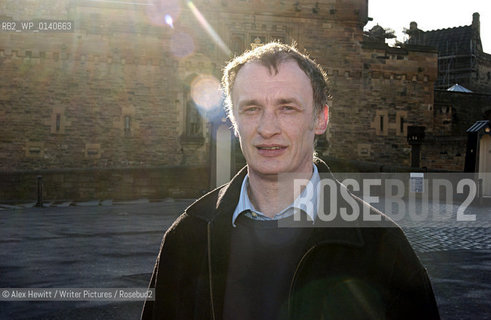 Writer & Scottish Historian Chris Brown pictured here at Edinburgh Castle..Copyright©Alex Hewitt/Writer Pictures/Rosebud2