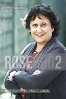 Yasmin Alibhai-Brown, writer, at the Woodstock Literary Festival, Woodstock, Oxfordshire, UK, September 18, 2010. ..©Geraint Lewis/Writer Pictures/Rosebud2