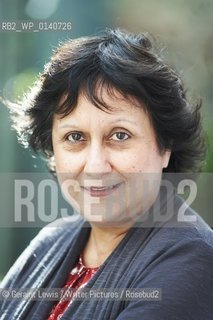 Yasmin Alibhai-Brown, writer, at the Woodstock Literary Festival, Woodstock, Oxfordshire, UK, September 18, 2010. ..©Geraint Lewis/Writer Pictures/Rosebud2