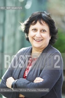 Yasmin Alibhai-Brown, writer, at the Woodstock Literary Festival, Woodstock, Oxfordshire, UK, September 18, 2010. ..©Geraint Lewis/Writer Pictures/Rosebud2