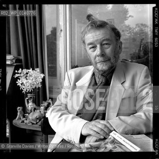 Alan Brownjohn English poet and novelist.  Pictured in 1996..©.Granville Davies/Writer Pictures/Rosebud2