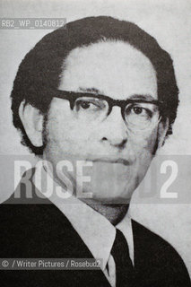 Dennis Brutus, poet, born in 1924..(Taken in 1966, photographer unknown.)..Copyright©/Writer Pictures/Rosebud2