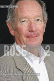 British journalist, BBC correspondent, presenter and writer Michael Buerk, author of The Road Taken at the Edinburgh International Book Festival 2004..Copyright©Pascal Saez/Writer Pictures/Rosebud2