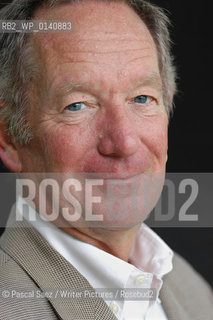 British journalist, BBC correspondent, presenter and writer Michael Buerk, author of The Road Taken at the Edinburgh International Book Festival 2004..Copyright©Pascal Saez/Writer Pictures/Rosebud2