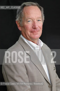 British journalist, BBC correspondent, presenter and writer Michael Buerk, author of The Road Taken at the Edinburgh International Book Festival 2004..Copyright©Pascal Saez/Writer Pictures/Rosebud2