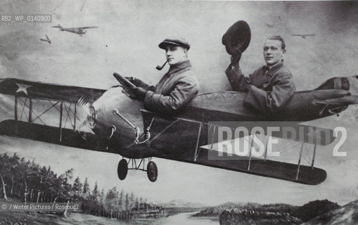 Mikhail Bulgakov and L.V Baratov, in 1928...Copyright©/Writer Pictures/Rosebud2