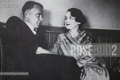 Mikhail Bulgakov and Elena Sergeevna. They were married on October 4th, 1932...Copyright©/Writer Pictures/Rosebud2