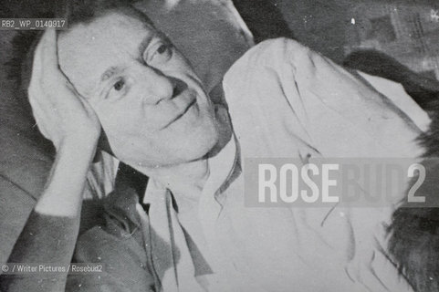 Mikhail Bulgakov, during the last days of his life...Copyright©/Writer Pictures/Rosebud2