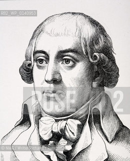Gottfried August Burger (1747-94) German Lyric Poet..Copyright©NMG/Writer Pictures/Rosebud2