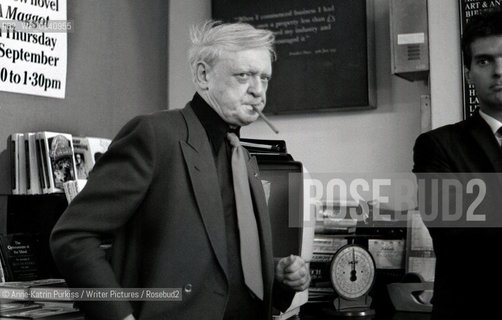 Anthony Burgess, author of A Clockwork Orange and others..Copyright©Anne-Katrin Purkiss/Writer Pictures/Rosebud2