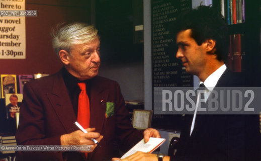 Anthony Burgess, author of A Clockwork Orange and others..Copyright©Anne-Katrin Purkiss/Writer Pictures/Rosebud2