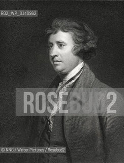 Edmund Burke (1729-97).British Statesman and Philosopher..Copyright©NNG/Writer Pictures/Rosebud2