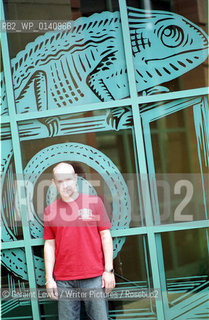 Gregory Burke,the writer of Gagarin Way which is at the Traverse Theatre, Edinburgh...Copyright©Geraint Lewis/Writer Pictures/Rosebud2