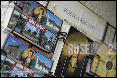 Robert Burns..copyright©Rob McDougall/Writer Pictures/Rosebud2