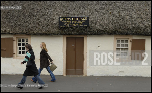 Robert Burns..copyright©Rob McDougall/Writer Pictures/Rosebud2