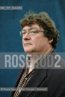 Writer John Burnside at the Edinburgh International Book Festival 2007. ..Copyright©Pascal Saez/Writer Pictures/Rosebud2