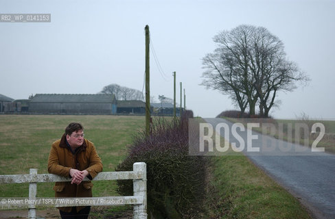 John Burnside at his home near Pittenweem, Fife.. .copyright©Robert Perry/TSPL/Writer Pictures/Rosebud2