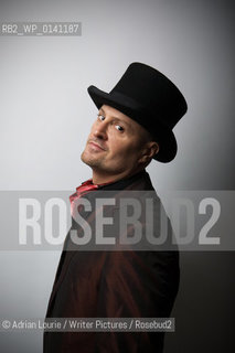 Paul Burston, British gay journalist, author, broadcaster and curator..copyright©Adrian Lourie/Writer Pictures/Rosebud2