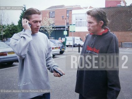 Elizabeth Burton-Phillips has written a book about her two sons addiction to heroin, which killed one of them, Nicholas Mills.  Collect shows:  l-r: brothers Simon and Nicholas Mills in August 2003 at a time when they were both hooked on heroin..Copyright©Graham Jepson/Writer Pictures/Rosebud2