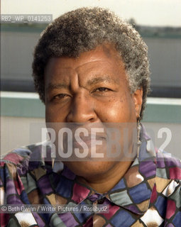 African-American science fiction writer Octavia E Butler..Copyright©Beth Gwinn/Writer Pictures/Rosebud2